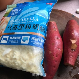 芝香红薯煎饼的做法步骤：1