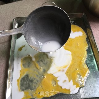 鸡蛋肠粉的做法步骤：7