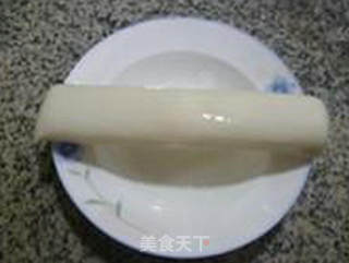 秀珍菇青菜年糕汤的做法步骤：1
