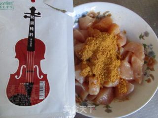 娘惹风味鸡米花的做法步骤：1