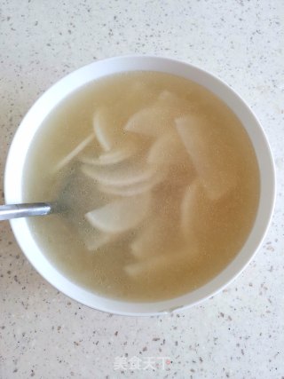 白萝卜牛肉汤的做法步骤：7