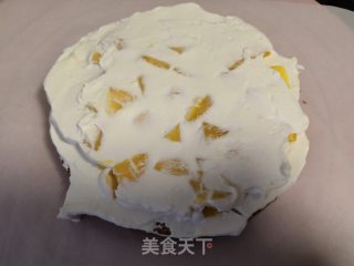 甘纳许滴落蛋糕的做法步骤：3