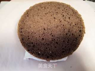 甘纳许滴落蛋糕的做法步骤：4