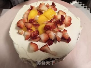 甘纳许滴落蛋糕的做法步骤：5