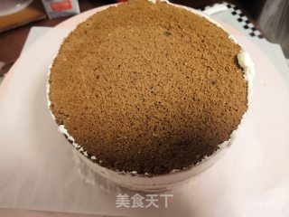 甘纳许滴落蛋糕的做法步骤：6
