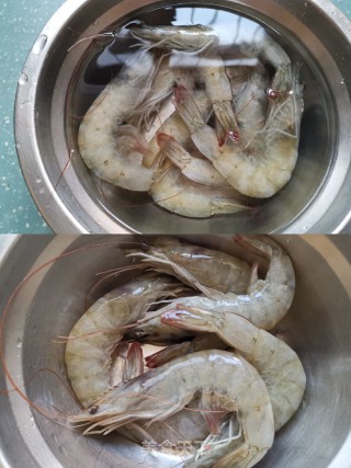 炸虾球的做法步骤：1