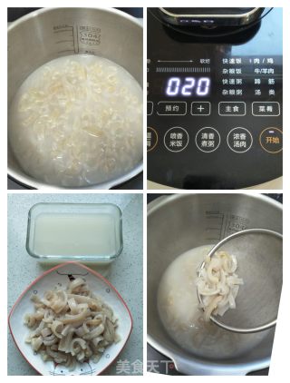肉皮炒海带丝的做法步骤：3