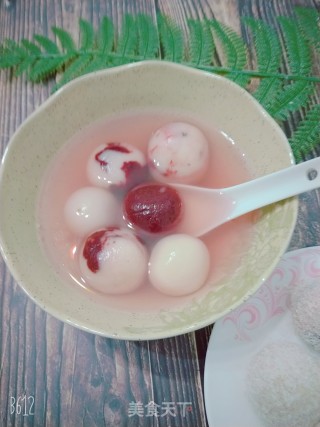 雨花石汤圆和椰蓉汤圆的做法步骤：8