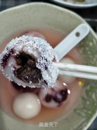 雨花石汤圆和椰蓉汤圆的做法步骤：11