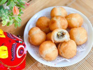 老北京炸元宵的做法步骤：9