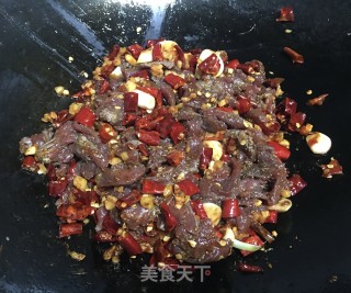 麻辣牛肉干的做法步骤：4