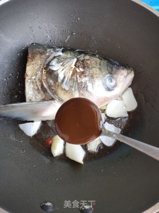 酱香鱼头冻豆腐的做法步骤：8