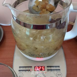 红枣苹果银耳汤的做法步骤：6