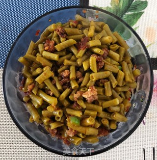 烂肉酸豇豆的做法步骤：4