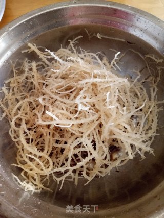 凉拌龙须菜的做法步骤：4