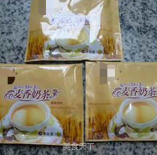 麦香奶茶酥饼的做法步骤：2