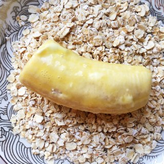 炸香蕉燕麦的做法步骤：5