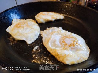 青菜鸡蛋拌面的做法步骤：3