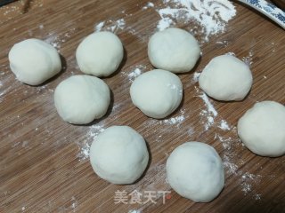 芋泥鲜肉馅饼的做法步骤：8