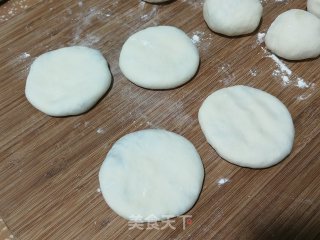 芋泥鲜肉馅饼的做法步骤：9