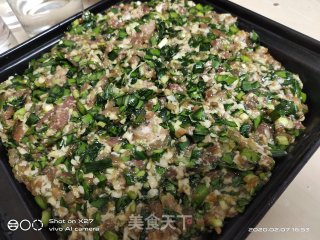 韭菜肉末菠菜饺子的做法步骤：5