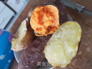 烤红薯土豆的做法步骤：3