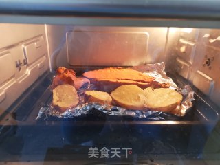 烤红薯土豆的做法步骤：4