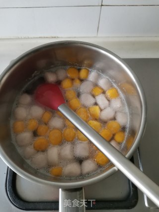 椰浆红豆芋圆的做法步骤：10