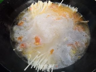 番茄鸡蛋面的做法步骤：4