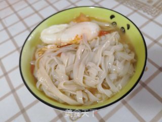 番茄鸡蛋面的做法步骤：9
