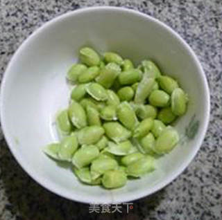 咖喱毛豆虾仁年糕的做法步骤：5