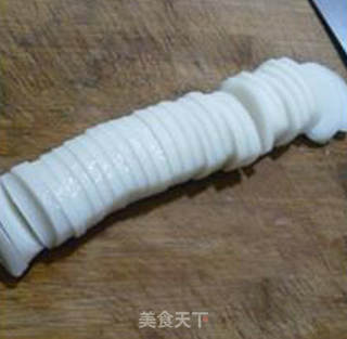 咖喱毛豆虾仁年糕的做法步骤：6