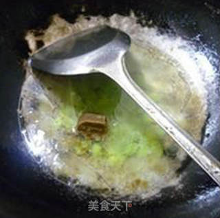 咖喱毛豆虾仁年糕的做法步骤：8