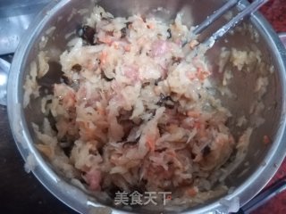 萝卜馅叶贴的做法步骤：8