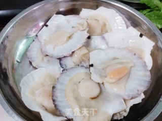 蒜蓉蒸扇贝的做法步骤：4