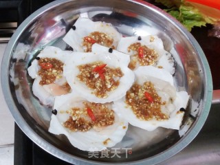 蒜蓉蒸扇贝的做法步骤：5