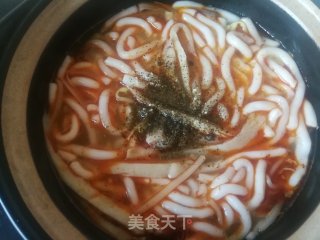 牛腩菠菜土豆粉的做法步骤：8