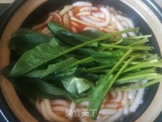 牛腩菠菜土豆粉的做法步骤：9