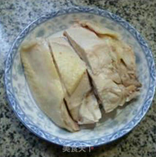 盐水鸡圆白菜年糕汤的做法步骤：3