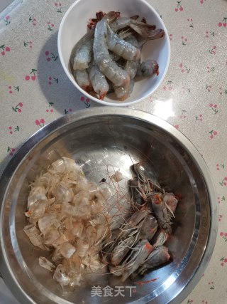 大虾面的做法步骤：2