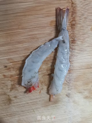 大虾面的做法步骤：4