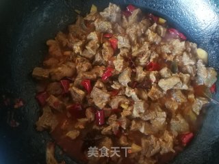 麻辣牛腩的做法步骤：13