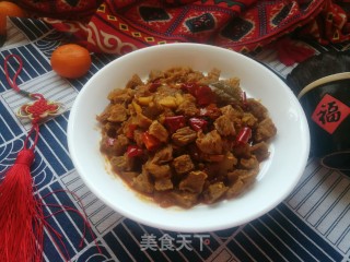 麻辣牛腩的做法步骤：15