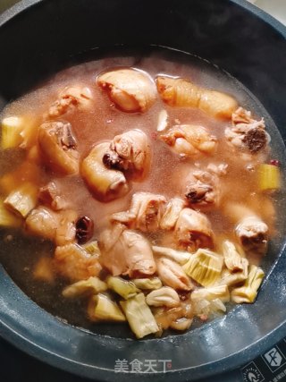 笋干烧鸡腿的做法步骤：7