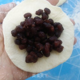 红豆豆包的做法步骤：7