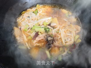 杂烩汤面的做法步骤：6