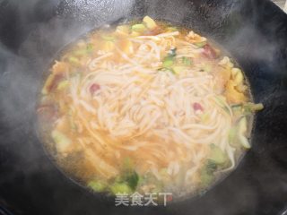 杂烩汤面的做法步骤：7