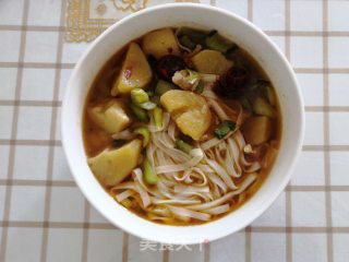 杂烩汤面的做法步骤：9