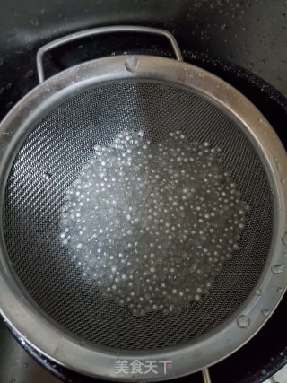 牛奶紫薯西米露的做法步骤：5
