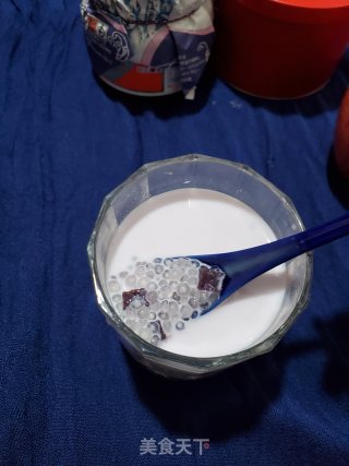 牛奶紫薯西米露的做法步骤：9